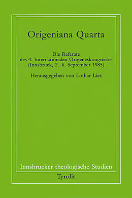 Paperback Origeniana Quarta von 