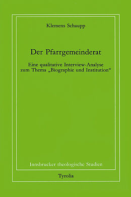 Paperback Der Pfarrgemeinderat von Klemens Schaupp