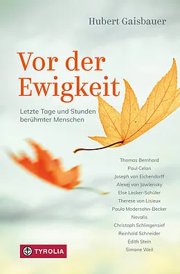E-Book (epub) Vor der Ewigkeit von Hubert Gaisbauer