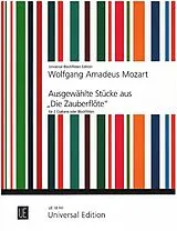 Wolfgang Amadeus Mozart Notenblätter Ausgewählte Stücke aus Die Zauberflöte