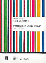Luigi Boccherini Notenblätter Introduktion und Fandango