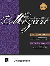 Wolfgang Amadeus Mozart Notenblätter Die Zauberflöte