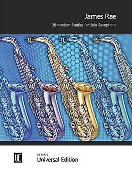 James Rae Notenblätter 20 modern Studies in Rhythm and Interpretation