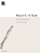 Wolfgang Amadeus Mozart Notenblätter Mozart Album