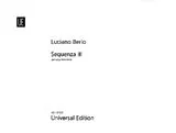 Luciano Berio Notenblätter Sequenza 3 per