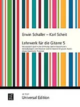 Erwin Schaller Notenblätter Lehrwerk für Gitarre Band 5