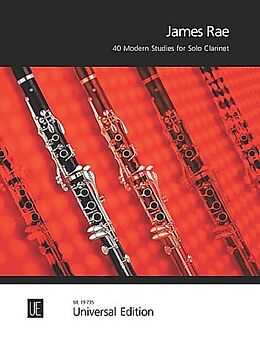 James Rae Notenblätter 40 modern Studies in Rhythm and