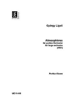 György Ligeti Notenblätter Atmospheres