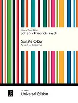 Johann Friedrich Fasch Notenblätter Sonate C-Dur für Fagott und Bc
