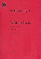 Arnold Schönberg Notenblätter Verklärte Nacht op.4