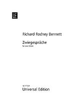 Richard Rodney Bennett Notenblätter Zwiegespräche für 2 Oboen
