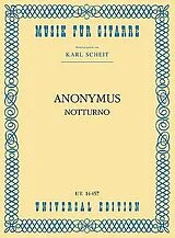 Anonymus Notenblätter Notturno