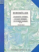 Johann Friedrich Franz (Frédéric) Burgmüller Notenblätter 25 leichte Etüden op.100