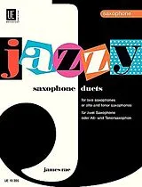 Geheftet Jazzy Duets. Für 2 Saxophone oder Alt- und Tenorsaxophon von