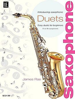 James Rae Notenblätter Introducing saxophone duets