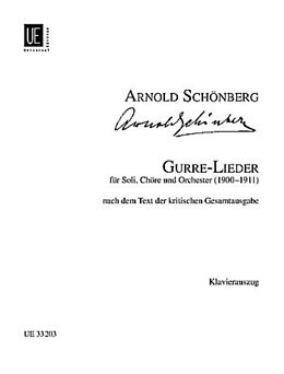 Arnold Schönberg Notenblätter Gurre-Lieder für Soli, Männerchor