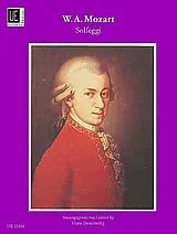 Wolfgang Amadeus Mozart Notenblätter Solfeggien und Gesangsübungen KV 393