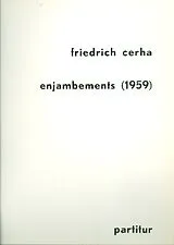 Friedrich Cerha Notenblätter Enjambements
