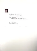 Karlheinz Stockhausen Notenblätter Mixtur Nr.16