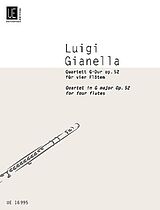 Luigi Gianella Notenblätter Quartett G-Dur op.52