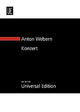 Anton von Webern Notenblätter Konzert op.24