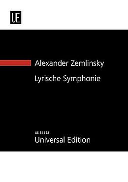 Alexander von Zemlinsky Notenblätter Lyrische Symphonie op.18 für Sopran