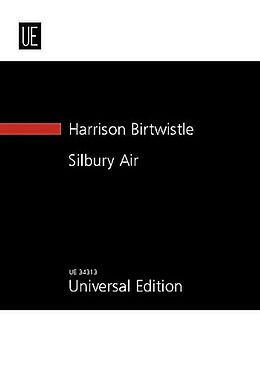 Harrison Birtwistle Notenblätter Silbury Air for chamber ensemble