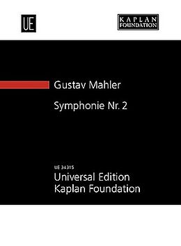 Gustav Mahler Notenblätter Sinfonie c-Moll Nr.2