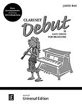 James Rae Notenblätter Clarinet Debut piano