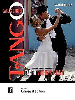 Carlos Gardel Notenblätter Tangofür Violine und Klavier
