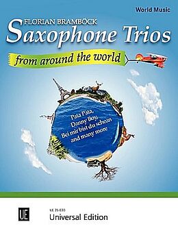 Florian Bramböck, diverse Notenblätter Saxophone Trios from around the World