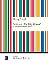 Henry Purcell Notenblätter Suite the Fairy Queen