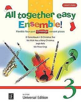 diverse Notenblätter All together easy Ensemble - Christmas Band 3