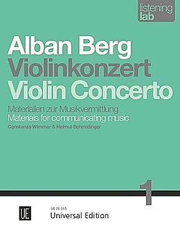 Geheftet (Geh) Alban Berg: Violinkonzert von 