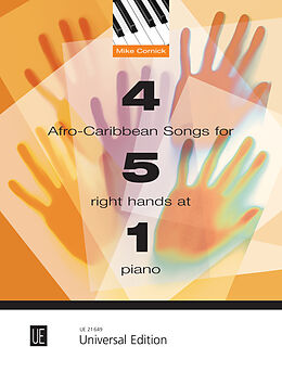 Mike Cornick Notenblätter 4 Afro-Caribbean Songs for 5 right Hands