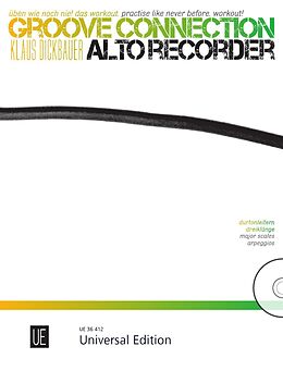 Fester Einband Groove Connection  Alto Recorder für eine und mehr Altblockflöten von Klaus Dickbauer