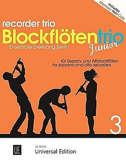 diverse Notenblätter Blockflötentrio Junior Band 3