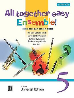 Diverse Notenblätter All together - Easy Ensemble Band 5