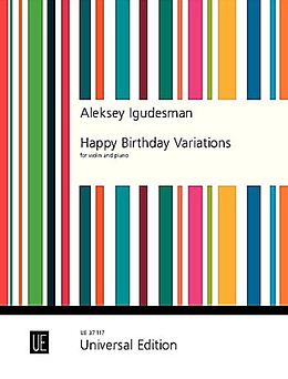 Aleksey Igudesman Notenblätter Happy Birthday Variations