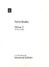 Pierre Boulez Notenblätter Dérive 2