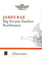 James Rae Notenblätter Big Screen Fanfare und Rockbuster
