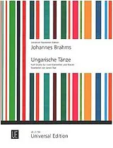Johannes Brahms Notenblätter Ungarische Tänze