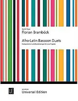 Florian Bramböck Notenblätter Afro Latin Bassoon Duets