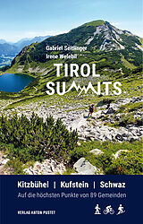 Kartonierter Einband Tirol Summits von Gabriel Seitlinger, Irene Welebil