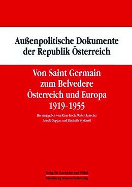 Kartonierter Einband Außenpolitische Dokumente der Rebublik Österreich. Sonderband von 