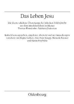 Kartonierter Einband Das jüdische Leben Jesu - Toldot Jeschu von 