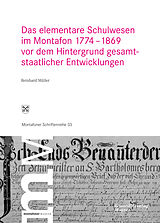 E-Book (epub) Das elementare Schulwesen im Montafon 17741869 von Reinhard Müller