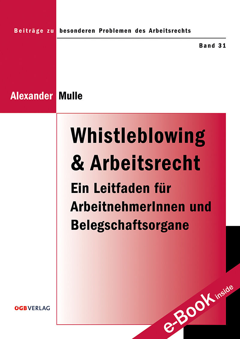Whistleblowing und Arbeitsrecht