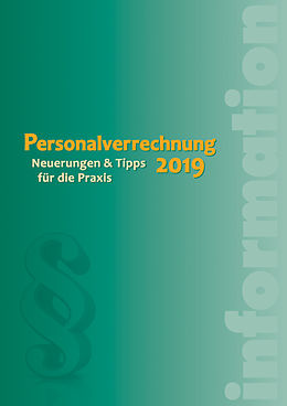 E-Book (pdf) Personalverrechnung 2019 (Ausgabe Österreich) von Bernd Luxbacher, Florian Schrenk, Friedrich Schrenk