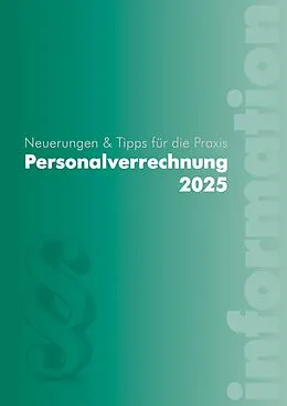 E-Book (pdf) Personalverrechnung 2025 von Luxbacher Bernd